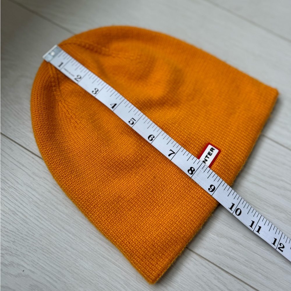Hunter beanie hat orange yellow - Picture 6 of 6